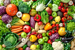 Home made vegetables